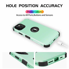 Shockproof Phone Case For iPhone 11Pro Max XR X XS Max 7 8 6 6sPlus 3 in 1 Hybrid Full Body Protect Anti-Knock Armor Phone Shell