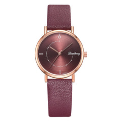 Luxury Women Watches Simple Dial Ladies Quartz Wristwatch Business Leather Strap High Quality Clock  Casual Reloj Mujer @50
