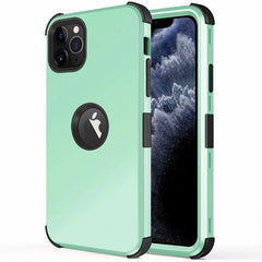 Shockproof Phone Case For iPhone 11Pro Max XR X XS Max 7 8 6 6sPlus 3 in 1 Hybrid Full Body Protect Anti-Knock Armor Phone Shell