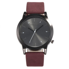 Business Women Watches Black Dial Ladies Simple Quartz Wristwatch Black Leather Strap Clock Work Meeting Zegarki Damskie@50