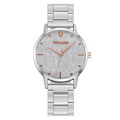 Rose Gold Women Watches Scrub Starry Sky Clock Dial Ladies Quartz Wristwatch High Quality Alloy Strap Business Montre Femme@50