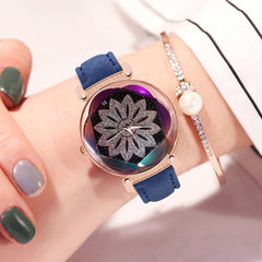 Simple  Women Watches Rhomboid Pattern Dial Ladies Quartz Wristwatch Featured Leather Strap Clock Fashion Dress Reloj Mujer @50
