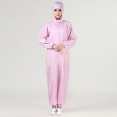 Disposable Protective Suit Full Body Anti Virus Anti-static Dustproof WorkSuit Labor Hospital Safety Clothing Coveralls With Cap