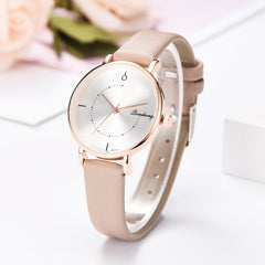 Luxury Women Watches Simple Dial Ladies Quartz Wristwatch Business Leather Strap High Quality Clock  Casual Reloj Mujer @50