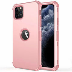 Shockproof Phone Case For iPhone 11Pro Max XR X XS Max 7 8 6 6sPlus 3 in 1 Hybrid Full Body Protect Anti-Knock Armor Phone Shell