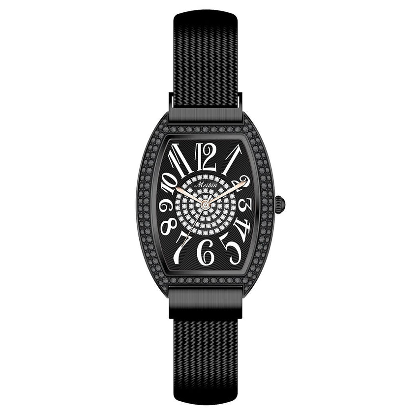 Unique Women Watches Square Dial Ladies Rhinestone Quartz Wristwatch Magnetic Buckle Strap Clock Romantic Design Reloj Mujer @50