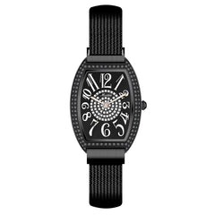 Unique Women Watches Square Dial Ladies Rhinestone Quartz Wristwatch Magnetic Buckle Strap Clock Romantic Design Reloj Mujer @50