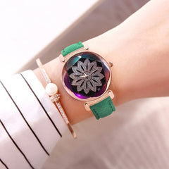 Simple  Women Watches Rhomboid Pattern Dial Ladies Quartz Wristwatch Featured Leather Strap Clock Fashion Dress Reloj Mujer @50