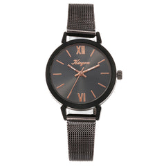 Best Selling Women Watches Rose Gold Scale Dial Ladies Quartz Wristwatc Business Mesh Strap Clock Casual Gift Montre Femme@50