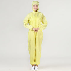 Disposable Protective Suit Full Body Anti Virus Anti-static Dustproof WorkSuit Labor Hospital Safety Clothing Coveralls With Cap