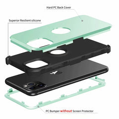 Shockproof Phone Case For iPhone 11Pro Max XR X XS Max 7 8 6 6sPlus 3 in 1 Hybrid Full Body Protect Anti-Knock Armor Phone Shell
