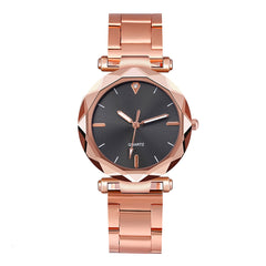 Hot Watches Women Romantic Rose Gold Alloy Strap Clock Ladies Female Rhinestone Casual Quartz Wristwatches Gift Dress Bayan Saat