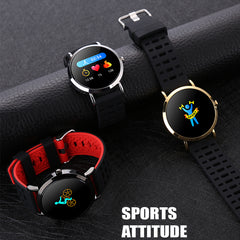 CV08C Smart Watch Waterproof Sport health Watch Activity Fitness Tracker Heart Rate Monitor Smartwatch Clock for Android IOS
