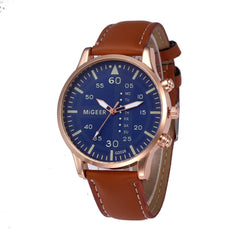 DISU Men Watch Stylish And Simple Temperament Belt watch man new arrival in men wrist watches relogios masculino