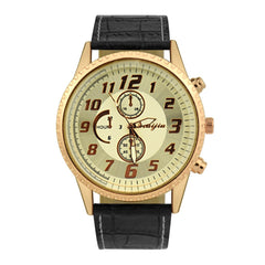 DISU Men Watch Leather Quartz  Luxury Casual Clock watch mens watches mens 2019 relogios masculino
