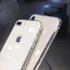 Shockproof Bumper Transparent Silicone Phone Case For iPhone X XS XR XS Max 8 7 6 6S Plus Airbag Clear protection Back Cover