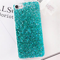 Candy Shining Powder Sequins Phone Cases For iPhone X 8 7 6 6S Plus Case Soft Silicone Glitter Back Cover For iPhone 5s SE Capa