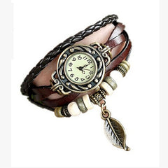Simple Women Watches Vintage Roman Numerals Dial Ladies Casual Quartz Wristwatch Wrap Leather Strap Clock Relojes Para Mujer@50