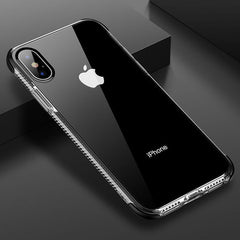 Shockproof Bumper Transparent Silicone Phone Case For iPhone 11Pro Max X XR XS Max 8 7 6 6S Plus Transparent protection Cover