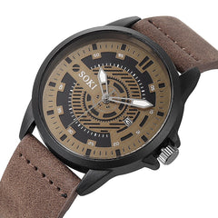 DISU Couple Men Wristwatch Nylon strap Analog Quartz Round watch man new arrival in men wrist watches mens watches