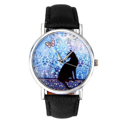Simple Women's Watches Best Sellers Cute Cat Pattern Ladies Watch  Montre Femme Marque De Luxe Cuir Relojes Para Mujer@50