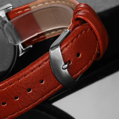 DISU Male Men Watch Popular Quartz Minimalist Belt Leather Strap watches men watches mens 2019 relogios masculino