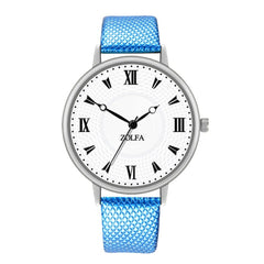 Business Watches Women Thin Dial  Ladies Fashion Quartz Wristwatch Solid Color Leather Strap Clock Casual Reloj Mujer @50