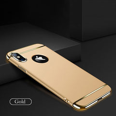 Cool 3D Bat Wing Phone Cases For iPhone X 8 7 6 6S Plus Cover Plating 3 in 1 Shockproof Armor Case Matte Hard PC Shell