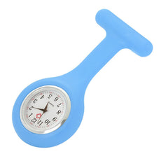 Best Selling Clip Nurse Doctor Pendant Pocket Quartz Silica Gel Brooch Nurses Compass Watch Hanging Medical Reloj De Bolsillo@50
