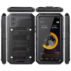 IP68 Waterproof Shockproof Heavy Duty Hybrid Tough Rugged Armor Metal Phone Cases For iPhone X 8  7 6 6S Plus 5 5S SE Cover Case