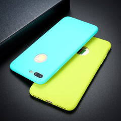 Solid Candy Color Matte Skin Case for iPhone 6 6s 7 Plus SE 5 5s Ultra Thin Soft TPU Rubber Silicone Back Cover Phone Cases Capa