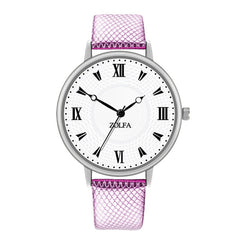 Business Watches Women Thin Dial  Ladies Fashion Quartz Wristwatch Solid Color Leather Strap Clock Casual Reloj Mujer @50