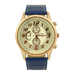 DISU Men Watch Leather Quartz  Luxury Casual Clock watch mens watches mens 2019 relogios masculino