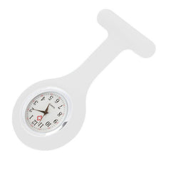 Best Selling Clip Nurse Doctor Pendant Pocket Quartz Silica Gel Brooch Nurses Compass Watch Hanging Medical Reloj De Bolsillo@50