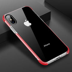 Shockproof Bumper Transparent Silicone Phone Case For iPhone 11Pro Max X XR XS Max 8 7 6 6S Plus Transparent protection Cover