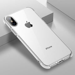 Shockproof Bumper Transparent Silicone Phone Case For iPhone 11Pro Max X XR XS Max 8 7 6 6S Plus Transparent protection Cover
