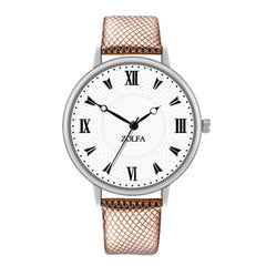 Business Watches Women Thin Dial  Ladies Fashion Quartz Wristwatch Solid Color Leather Strap Clock Casual Reloj Mujer @50