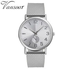 Casual Women Watche Fashion Glass Gemstone Dial Ladies Quartz Wristwatch Rose Gold Mesh Strap Sport  Clock Relojes Para Mujer@50