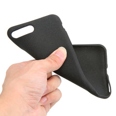 Fashion Simple frosted matte Phone Cases For Iphone X 8 7 6 6s Plus Fundas Soft Ultra Thin Back Cover Black Gray Blue Wine Red