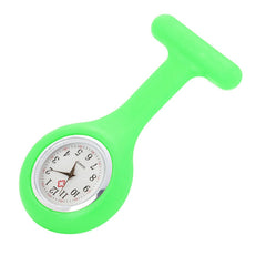 Best Selling Clip Nurse Doctor Pendant Pocket Quartz Silica Gel Brooch Nurses Compass Watch Hanging Medical Reloj De Bolsillo@50