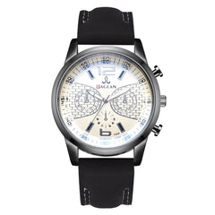 DISU Men Quartz Watch Leather Clock Blu Ray Glass wristwatch mens vintage men wristwatch clock mens wrist watches