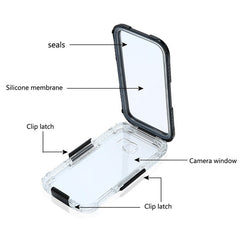 Waterproof Phone Cases for iPhone 8 7 6 s Plus Phone Screen Soft TPU Swimming Diving Underwater Case for iPhone 6 6s Cover Shell