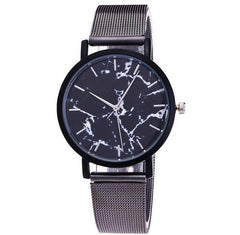 Disc Fashion Texture Pattern Business Style Ladies Watch Multicolor Quartz movement Zegarki Damskie High Quality Wristwatch@50