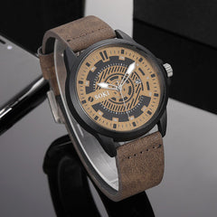 DISU Couple Men Wristwatch Nylon strap Analog Quartz Round watch man new arrival in men wrist watches mens watches