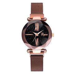 Fashion Watches Women Starry Sky Ladies Watch Magnetic Buckle Bracelet Casual Dress Quartz Wristwatch Nice Clock Reloj Mujer @50