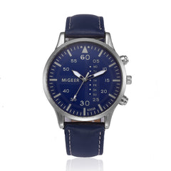 DISU Men Watch Stylish And Simple Temperament Belt watch man new arrival in men wrist watches relogios masculino