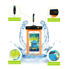 Waterproof Pouch Dry Case Cover For Universal 4.8"-6.0" Phone Camera Mobile Phone Water proof Bags For Iphone 5 5s SE 6 6s Plus