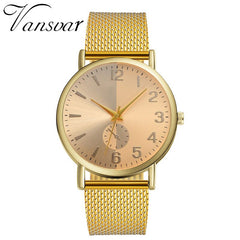 Casual Women Watche Fashion Glass Gemstone Dial Ladies Quartz Wristwatch Rose Gold Mesh Strap Sport  Clock Relojes Para Mujer@50