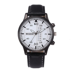 DISU Men Watch Stylish And Simple Temperament Belt watch man new arrival in men wrist watches relogios masculino