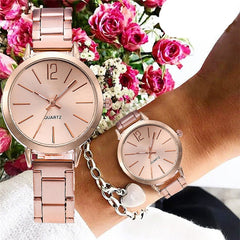 Minimalis Women's Watches Bayan Kol Saaty Fashion Simple And Stylish Steel Belt Ladies Watch Relogio Feminino De Luxe Marquez@50